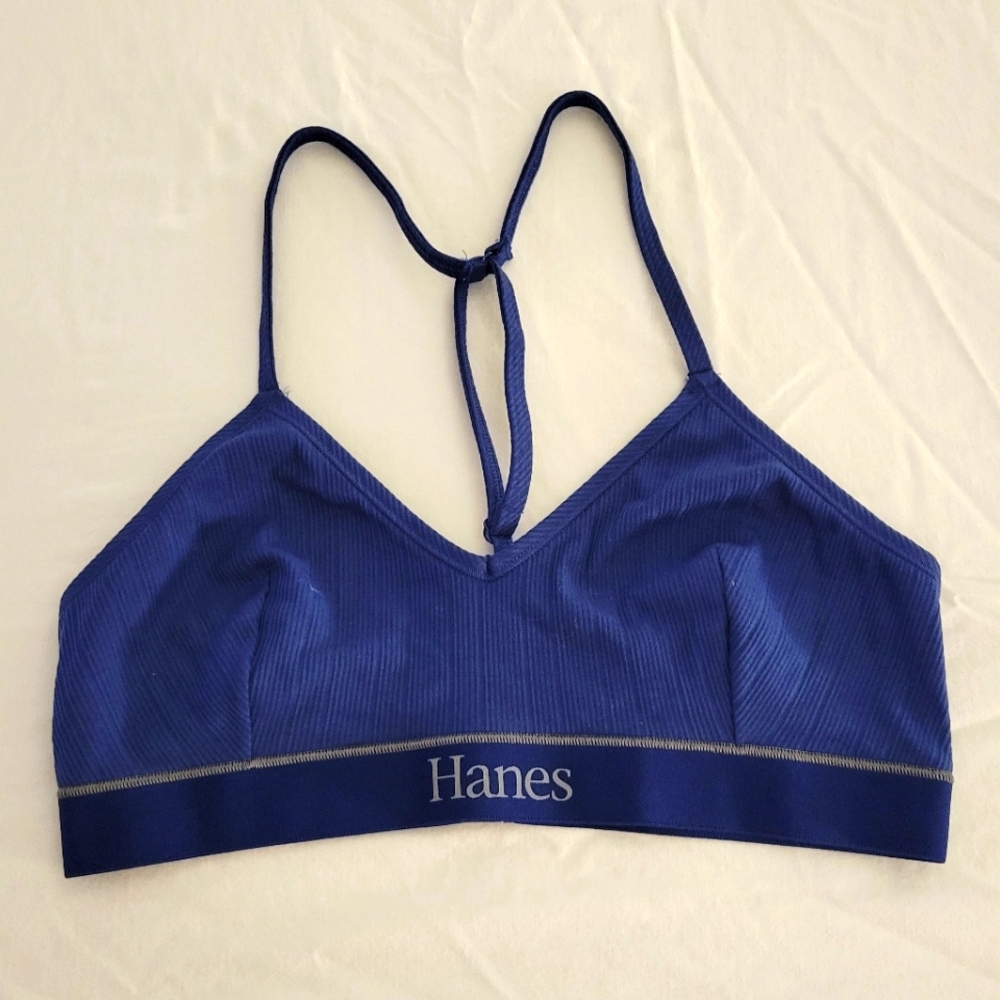 Hanes Women's Blue Bralette